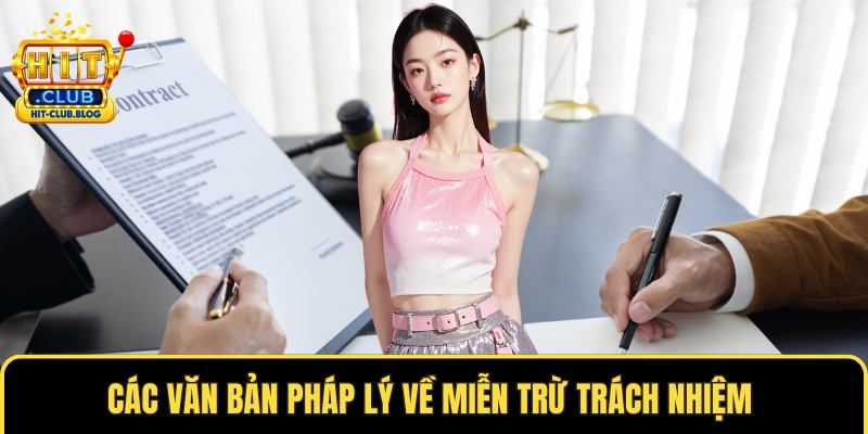 Các văn bản pháp lý về miễn trừ trách nhiệm 