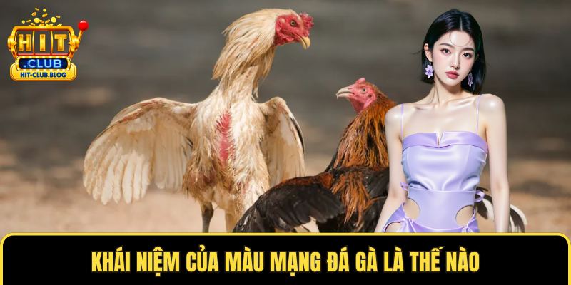 Khái niệm của màu mạng đá gà là thế nào